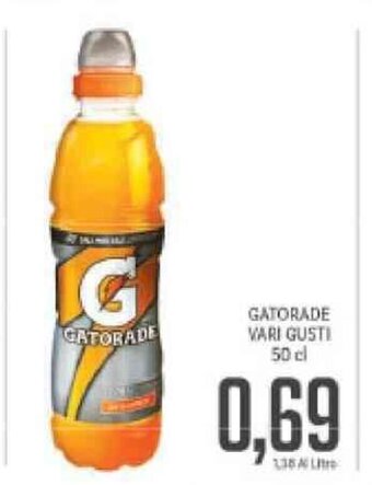 Supermercati Piccolo Gatorade Vari Gusti 50cl offerta