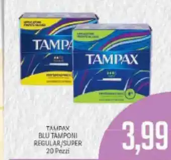 Supermercati Piccolo Tampax Blu Tamponi Regular/Super 20 Pezzi offerta