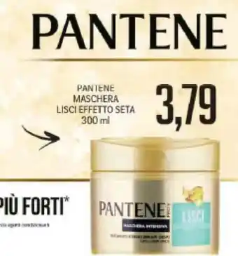 Supermercati Piccolo Pantene Maschera Lisci Effetto Seta 300 ml offerta