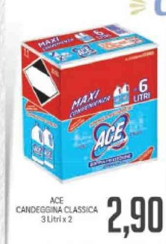 Supermercati Piccolo Ace Candeggina Classica 3 Litri x 2 offerta