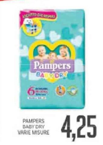 Supermercati Piccolo Pampers Baby Dry Varie Misure offerta