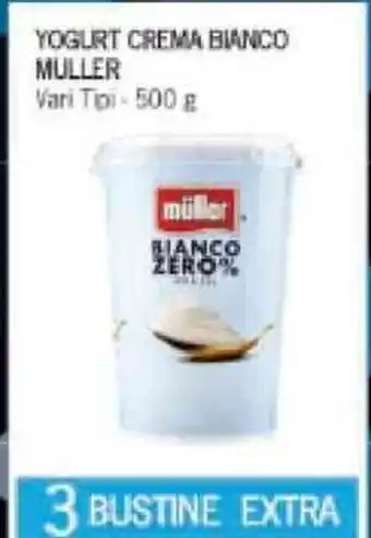 Supermercati Piccolo Yoghurt Crema Bianco Muller 500g offerta