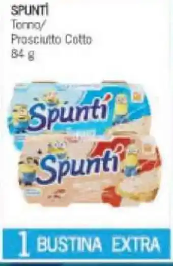 Supermercati Piccolo Spunti Tonno/Prosciutto Cotto 84g offerta