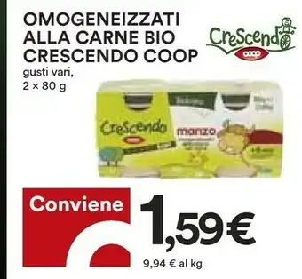 Coop Coop - Crescendo Alla Carne Bio offerta
