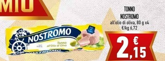 Conad Nostromo - Tonno All'Olio Di Oliva offerta