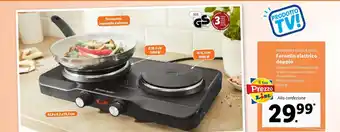 Lidl Silvercrest Kitchen Tools Fornello elettrico doppio offerta