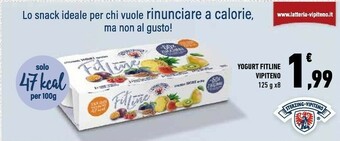 Conad Vipiteno Sterzing-Vipiteno - Yogurt Magro Fitline Fragola, Limone, Prugna, Frutti Di Bosco 1000 G(ml) offerta