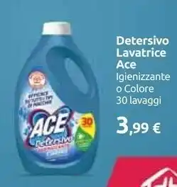 Carrefour Ace Detersivo Lavatrice Igienizzante O Colore offerta