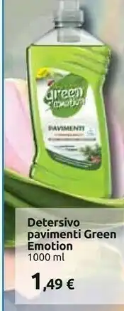 Carrefour Green Emotion Detersivo Pavimenti offerta