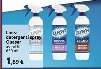 Carrefour Quasar Linea Detergenti Spray 650 Ml offerta