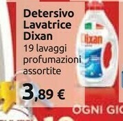 Carrefour Dixan Detersivo Lavatrice offerta