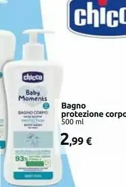 Carrefour Chicco Bagno Protezione Corpo offerta