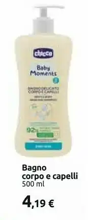 Carrefour Chicco Bagno Corpo E Capelli offerta