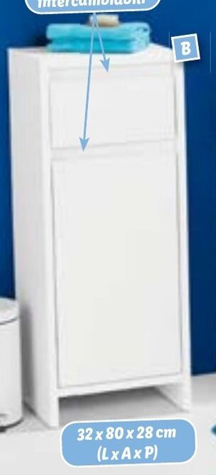 Lidl Livarno Home Mobiletto da bagno offerta