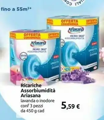Carrefour Ariasana Ricariche Assorbiumidità offerta