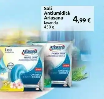 Carrefour Ariasana Sali Antiumidità Lavanda 450 G offerta