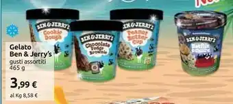 Carrefour Ben & jerry's Gelato 465 G offerta