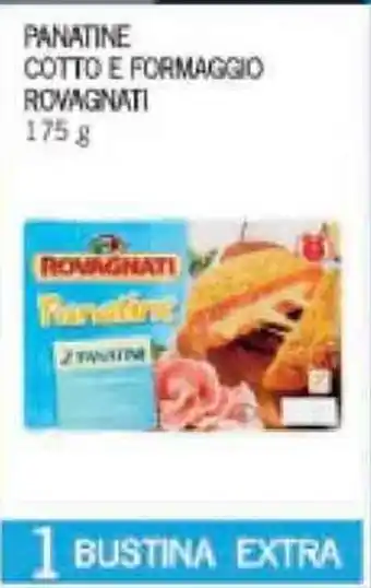 Supermercati Piccolo Panatine Cotto E Formaggio Rovagnati 175g offerta