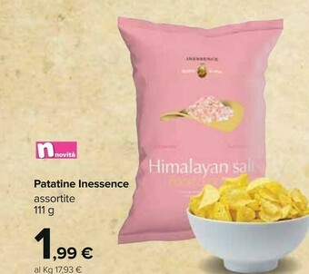 Carrefour Patatine Inessence offerta
