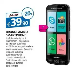 Galassia Brondi Smartphone android offerta