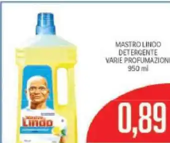 Supermercati Piccolo Mastro Lindo detergente Varie Profumazion 950ml offerta