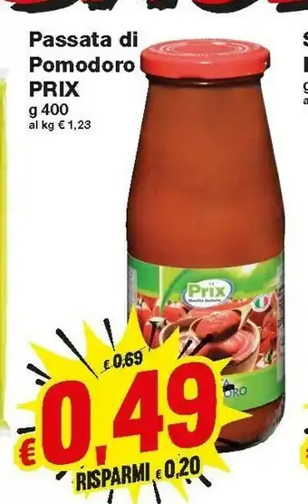Prix Quality Barilla Passata Di Pomodoro offerta