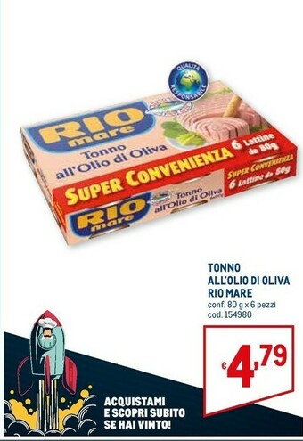 Metro Rio Mare Tonno Rio mare offerta