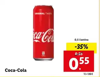 Lidl Coca-Cola 0,5 l offerta