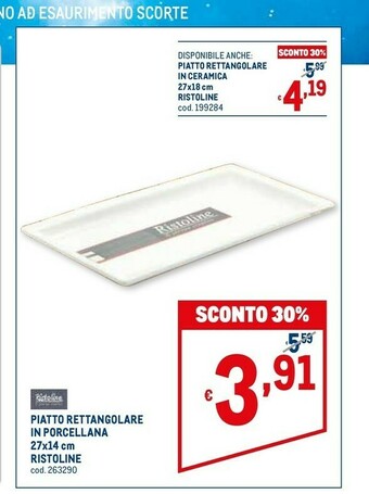 Metro Servizio piatti offerta