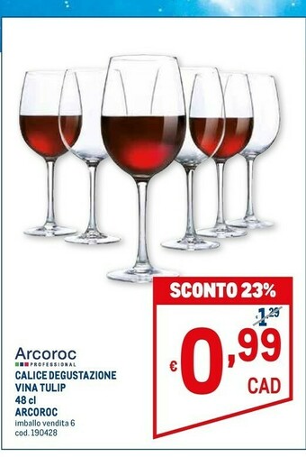 Metro Arcoroc Servizio piatti offerta