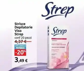 Strep Strisce Depilatorie Viso