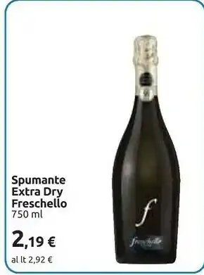 Carrefour Freschello Spumante Extra Dry 750 Ml offerta
