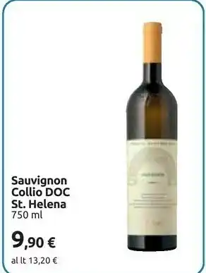 Carrefour Sauvignon Collio Doc St. Helena 750 Ml offerta