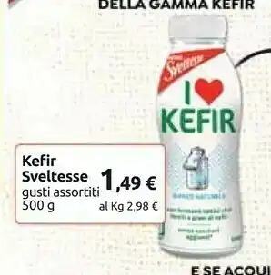 Carrefour Nestlè Kefir Sveltesse 500 G offerta
