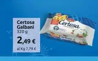 Carrefour Galbani Certosa 320 G(ml) offerta