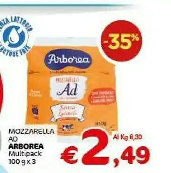 Crai Arborea Arborea Mozzarella offerta