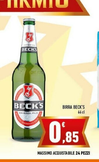Conad Beck's Birra 66 Cl offerta