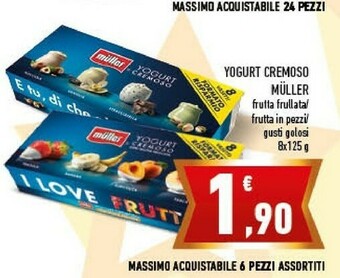 Conad Muller Yogurt Cremoso offerta