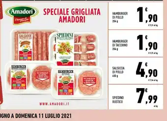 Conad Amadori Hamburger Di Pollo offerta