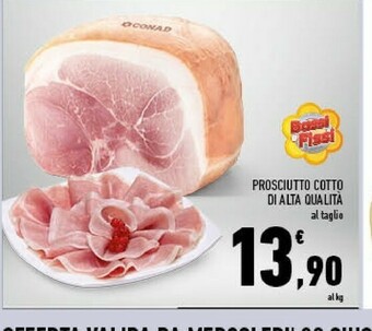 Conad Conad Prosciutto Cotto Di Alta Qualita offerta