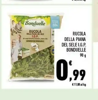 Conad Bonduelle Rucola Della Piana Del Sele Igp 90 G offerta