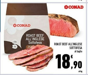 Conad Conad Roast Beef All'inglese Sottofesa offerta