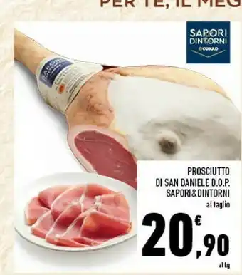 Conad Sapori Conad Prosciutto Di San Daniele Dop offerta