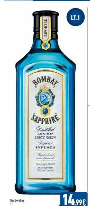 C+C Italmarket Sapphire Gin offerta