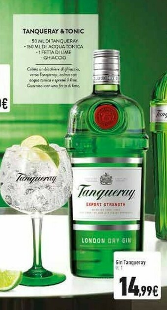 C+C Italmarket Tanqueray Gin offerta