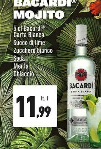 C+C Italmarket Bacardi Rum offerta