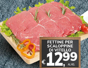 Le Mark Fettine Per Scaloppine Di Vitello offerta