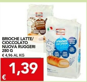 TuoDi Ruggeri Brioche Latte/ Cioccolato Nuova offerta
