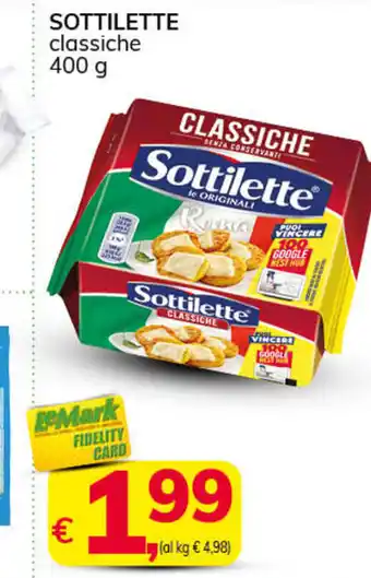 Sottilette classiche 400g