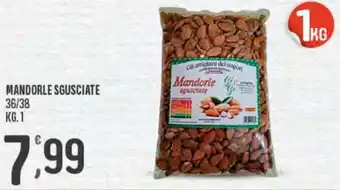 Eurospar Mandorle e Sgusciate 36/38 kg. 1 offerta